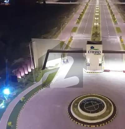 Luxury Living Opportunity 10 Marla Plot In Etihad Town Phase 03 On Prime Location At Main Pine Avenue Road,LHR.