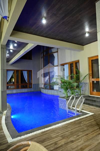 1000YARDS MOST LUXURIOUS AND ARCHITECTURE ULTRA MODERN STYLE DOUBLE STORY BUNGALOW FULLY FURNISHED FOR SELL IN DHA PHASE 6. KH E MAHAFIZ