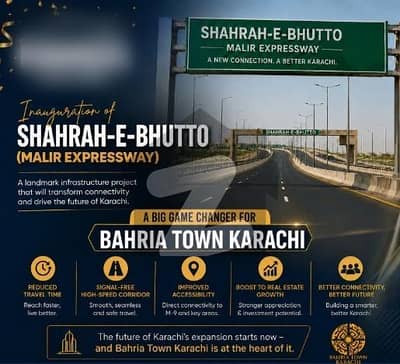P18 1000 Yard Plot For Sale In Bahria Town Karachi