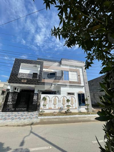 6 Marla Corner Double Storey House For Sale In Al Ahmad Garden Main Boulevard Road