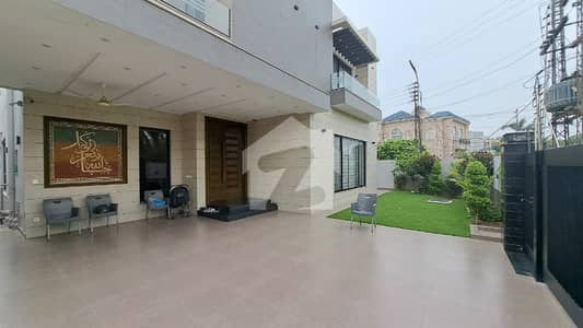 22 Marla Corner Brand New Luxury Ultra-Modern Design Most Beautiful Only 4 Month use Full Basement Bungalow 14KV Solar Installed With Green Meter For Sale At Prime Location Of DHA Lahore Near To Park Masjid & Commercial Market
