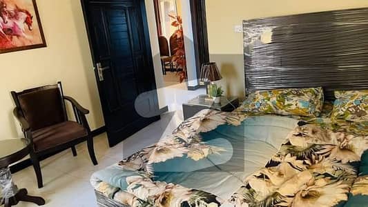 3 Bed Luxury Farnish Apartment Available For Rent F-15 Islamabad