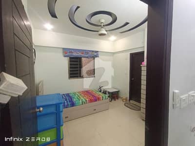 Front Facing Well Decorated 3 Bed D/D Flat Available For Sale At Amil Colony
