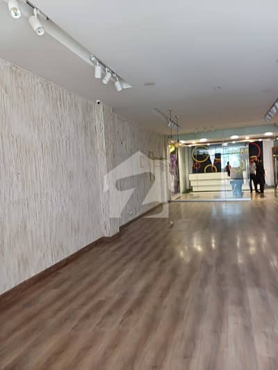 2000 Sq. Feet Prime Location Shop For Rent At MM Alam Road Gulberg Best For Brands