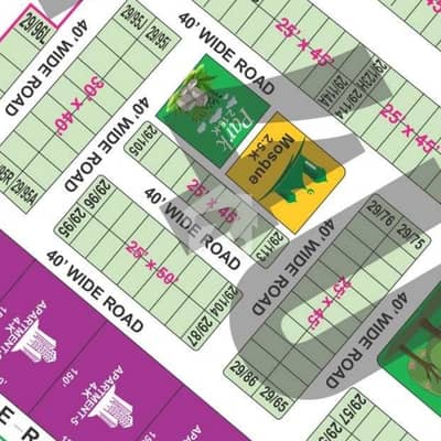 5 Marla Residential Plot Open Form For Sale Tipu Sultan Block Sector F Bahria Town Lahore