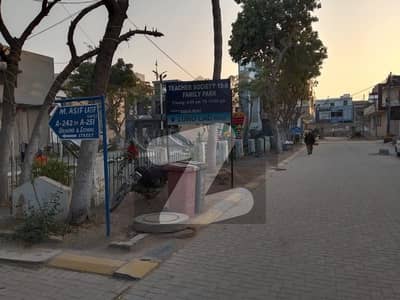 Corner 240 Square Yards Residential Plot For Sale In Government Teacher Society - Sector 19-A Karachi