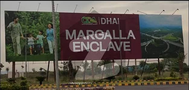 Prime Location 10 Marla Plot Available 3 Years Installments Plan In Margalla Enclave DHA Islamabad
