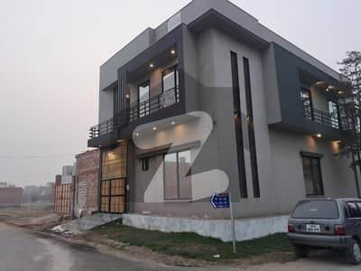 5.5 Marla Brand New Corner House For Sale
