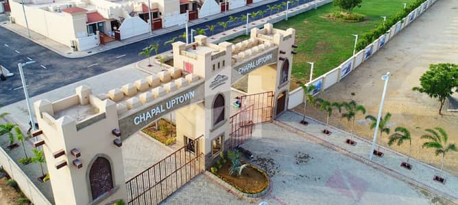 CHAPPAL UPTOWN, West Open Chapal Uptown House For sale Sized 120 Square Yards
