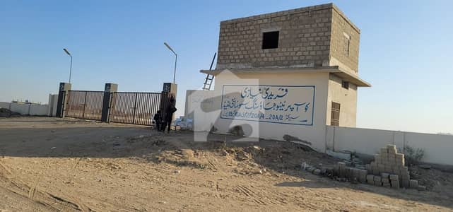 Faridi Niazi Co-Op Housing Society Sector 20A 240 Sq Yd Leased Plot 40 Ft Road Vip Location