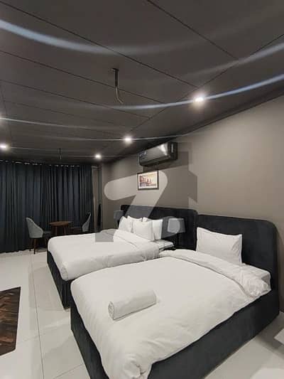 Luxury Furnished Studio Flat For Rent Available In Prime Location Top City-1 Islamabad