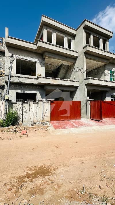 7 Marla Double Storey Double Unit Brand New House Available For Sale.