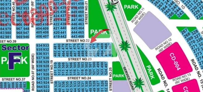 10 Marla Park Facing Plot At 150 Feet Road 10 Marla Park Facing Plot At 150 Feet Road