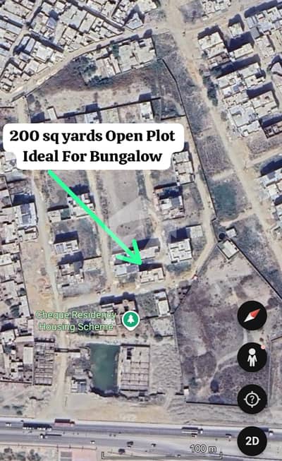 200 SQ YARDS RESIDENTIAL PLOT IN CHEQUE RESIDENCY