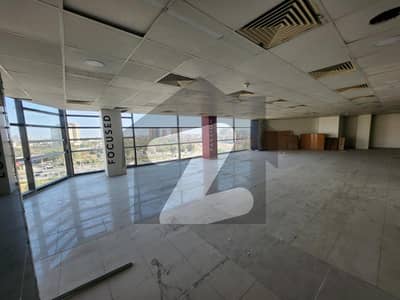 2500 Sq Ft Central AC Office Floor In Maintained Building Of Main Shahra E Faisal 24/7 Building