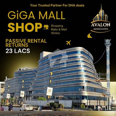 3526 Sqft Investor Shop | First Floor | 23 Lac Rent | Giga Mall Extension Tower
