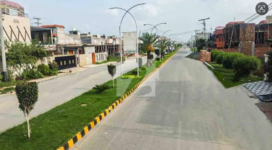 5.5 Marla Commercial Plot In Main Boulevard Bismillah Housing Scheme