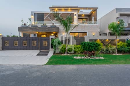 D H A Lahore 1 Kanal Brand New Mazher Munir Design House With 100% Original Pictures Available For Rent