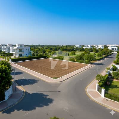 PRIME 500 SQUARE YARDS PLOT FOR SALE DHA PHASE VIII E ZONE Khy Shujaat Perfect Location Secure Investment