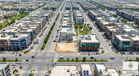 ULTRA PRIME 400 YARDS COMMERCIAL PLOT FOR SALE AL-MURTAZA COMMERCIAL, DHA VIII-A