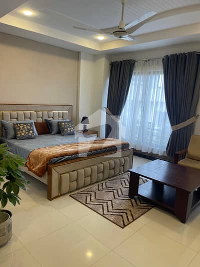 FURNISHED 2 BED Bed Apartment With All Luxury Equipment'S Available For Rent In Bahria Enclave Islamabad
