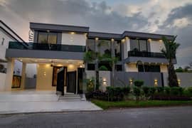 DHA Lahore 35 Marla Brand New Mazher Munir Design Corner House Full Furnished With 100% Original Pics Available For Sale