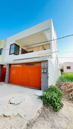 Al Muslim Society 400 Sq Yd G+1 House | Opposite Memon Hospital | 18KV Solar