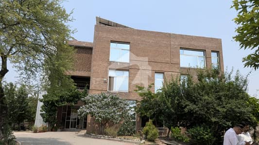 3 Kanal Triple Storey Semi Furnished Building With 25 KW Solar System Available For Rent