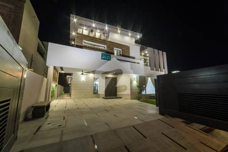 D H A Lahore 1 Kanal Brand New Mazher Munir Design House With 100% Original Pics Available For Rent