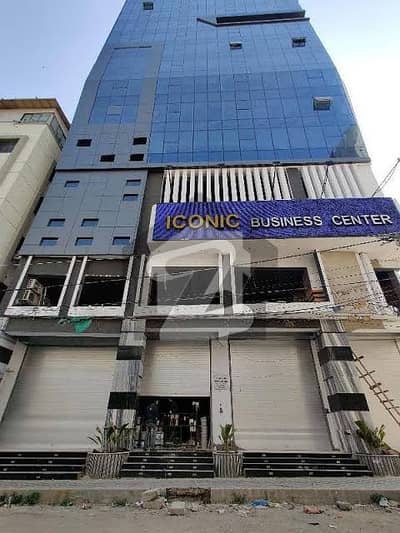 بہادر آباد گلشنِ اقبال ٹاؤن,کراچی میں 2 مرلہ دفتر 1.85 کروڑ میں برائے فروخت۔