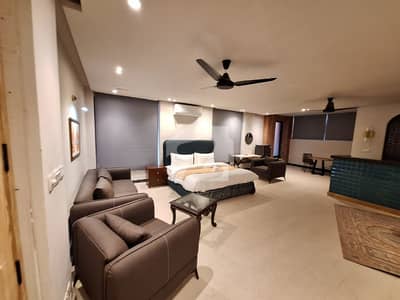 Beautiful Luxury Fully Furnished Portion For Rent In F-10 Islamabad 3 Bedrooms Separate Entrance Huge Car Parking soller system