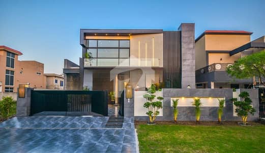 One Kanal Brand New Luxury Ultra-Modern Design Most Beautiful Bungalow 2 Servant Quarter In Basement For Sale At Prime Location Of DHA Lahore Near To Park Masjid & DHA Raya Fairways Commercial.