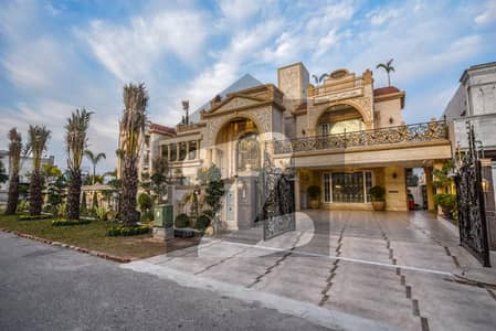 2 Kanal Brand New Spanish Design Most Beautiful Full Basement Fully Furnished Home Theater Swimming Pool Bungalow For Sale At Prime Location Of Dha Lahore Near To Park Masjid &Amp; Commercial Market