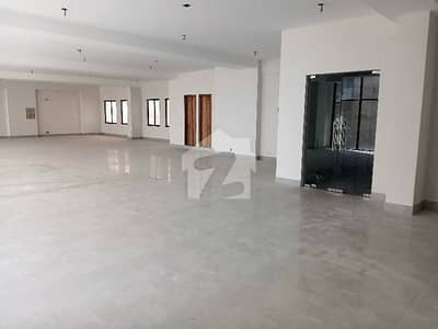 Branded Office Floor Open Hall Pillar Less Ideal For Corporate Offices &Amp; Software Houses. . RENT