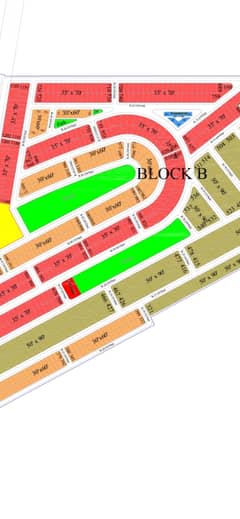Gulberg residencia block B  Kanal plot available for sale   Non developed plots   End develop plots available   park face