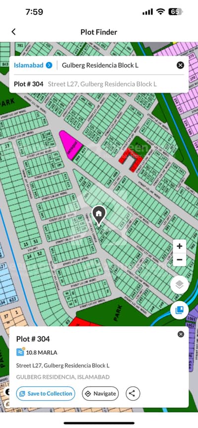L Block 10 Marla Plot Available For Sale Front Back Open Solid Land