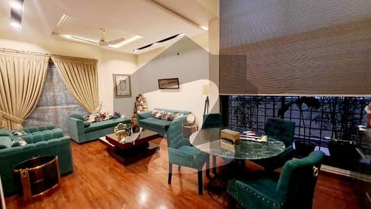 12marla Semi Furnished Masterpiece designer outclass location house in defence phase 2 with all facilities