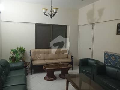 Slightly Renovated 3 Bedroom 2200 Square Feet Corner And Park Facing Apartment At Green Belt Residency Clifton Block 2 Is Available For Sale