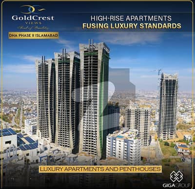 Most Specious & Luxury Goldcrest Highlife-III 3 Bedrooms Apartment Margalla View Rooftop Swimming Pool Near Giga Mall Dha Phase 2 Islamabad