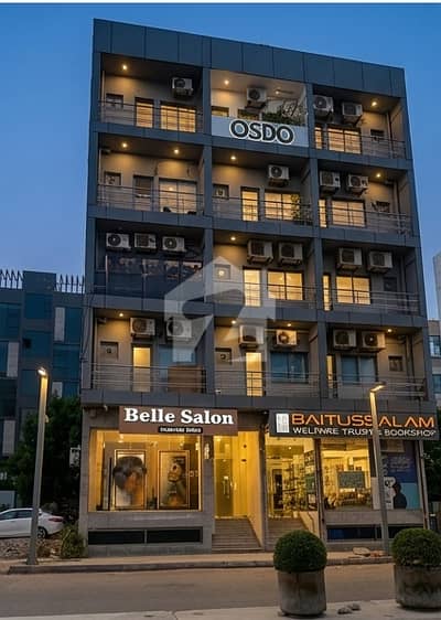 Prime Commercial Shop for Rent Al-Murtaza Commercial, Zulfiqar Street Demand: 6 Lac Monthly Rent
