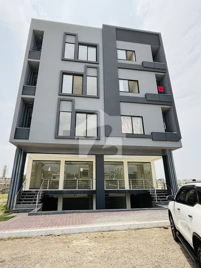 POSSESSION Rs 50,000 RENTAL WORTH Corner Ground Floor Shop For Sale 200 Square Feet Park Facing High Footfall CDA B-17 Islamabad OWN NOW PAY LATER