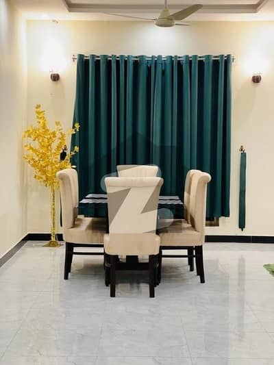 Furnished 125sq yd Luxury Villa in Ali Block. 3Bedrooms, Drawing, Dining & American Kitchen. 5mins drive from main gate of BTK.