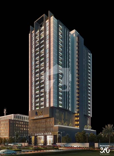Flat Available For Booking In Zainab Habib Tower "Khalid Bin Walid Road"