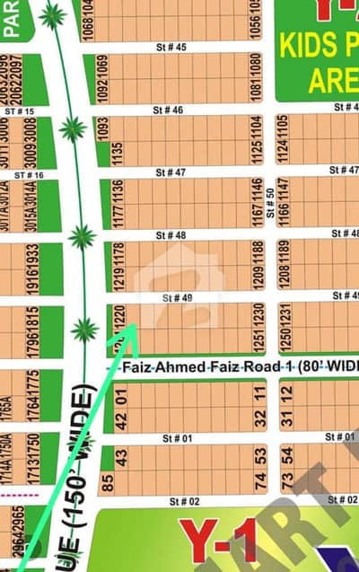 DHA Multan Sector Y 1 Kanal Residential Plot Near To Park, Masjid And Commercial.