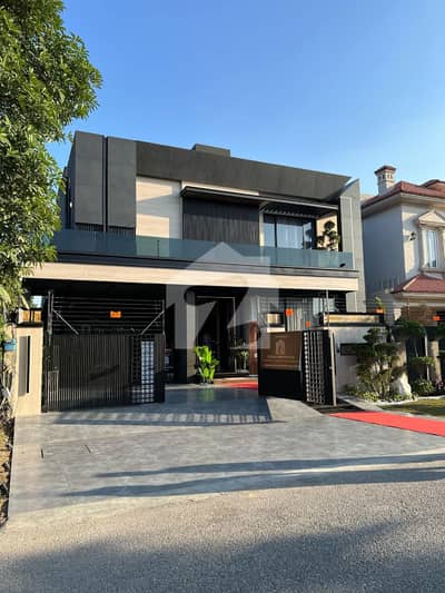 One Kanal Brand New Luxury Ultra-Modern Design Most Beautiful Full Basement Fully Furnished Home Theater Swimming Pool Lift Bungalow For Sale At Prime Location Of DHA Lahore Near To Park Masjid &   Defence Raya  Fairways Commercial