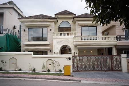 1 Kanal Ideal Location Designer House With Stunning Hills View Deadend Street & Solar