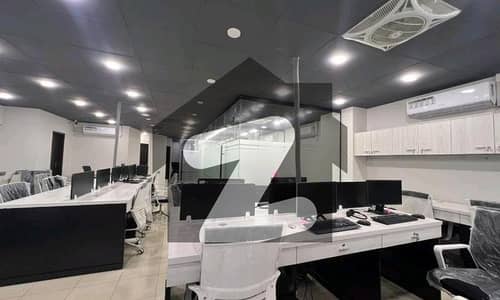 Well Maintained Like Brand New 1800 Sq. Ft. Fully Furnished Commercial Office Space For Rent At Main Share E Fasil Near Nursery Furniture Market