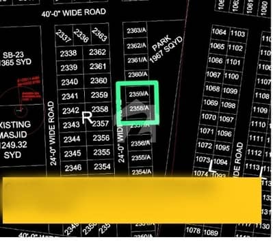 PLOT SALE IN NORTH TOWN RESIDENCY PHASE 1 GOLD BLOCK
