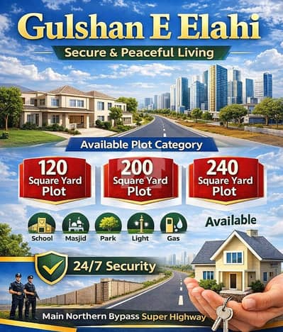 Gulshan E Ellahi Ready For Possession Now Leased & Transfer Plots.  03022088235