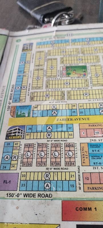 240 Yards Plot West Open Main 150 Feet Road T Shape Available For Sale In Sector Q 2 Gulshan E Maymar Karachi